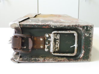 Gurtkasten für MG Wehrmacht, Aluminium , Originallack