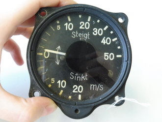 Luftwaffe Variometer Fl 22379, Bauart um 1944, Funktion nicht geprüft