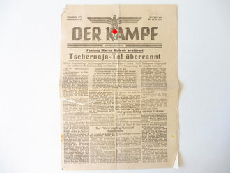 "Der Kampf" Nummer 253 vom 30.Juni 1942. 4 Seiten
