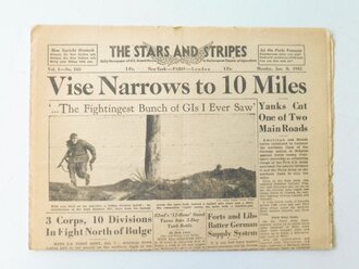 U.S. Monday, Jan. 8, 1945 dated " The stars and...