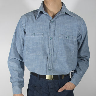 U.S. Navy Chambray Shirt US 16/ EUR 41