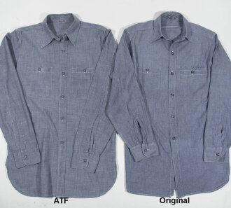 U.S. Navy Chambray Shirt US 16/ EUR 41