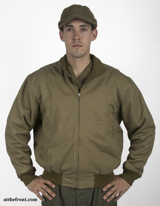 Fleece-Lined Tanker Jacket M- EUR 48/50, At the Front