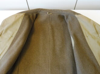 U.S. Army Mackinaw Coat ( so called Jeep Coat) datiert 1942. Used, good condition Schulterbreite 45 cm, Armlänge 63 cm, Von Achsel zu Achsel gemessen 60 cm