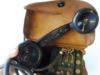 U.S. WWII Field telephone EE-8-A, Function not checked