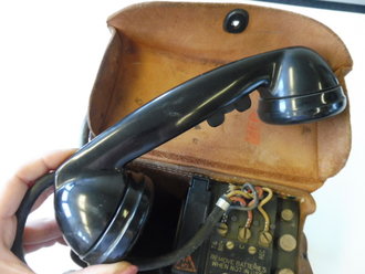 U.S. WWII Field telephone EE-8-A, Function not checked