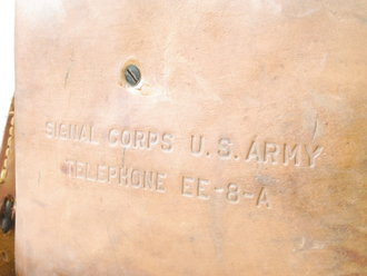 U.S. WWII Field telephone EE-8-A, Function not checked