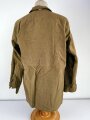 U.S. WWII Shirt, Flannel, with gas flap. used, size 15 1/2