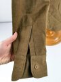 U.S. WWII Shirt, Flannel, OD, used