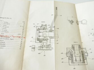 D315/2 " Vorläufige Beschreibung Leichte Feldhaubitze 18 für Bespannung und Kraftzug" Band 2: Abbildungen von 1936