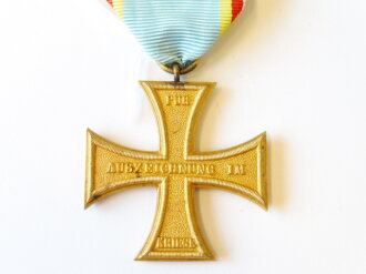 Mecklenburg-Schwerin Militärverdienstkreuz 2. Klasse 1914 am Band