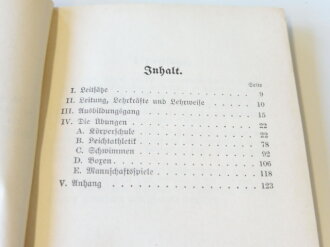 H.Dv.475 Sportvorschrift für das Heer von 1938, aus dem Nachlass eines Veterinär