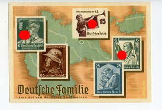 Ansichtskarte Deutsche Familie - Nach Motiven deutscher...