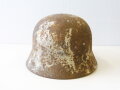 Jaucheschöpfer aus Stahlhelm M35/40 der Wehrmacht . Nachkriegsprodukt "Schwerter zu Pflugscharen "