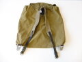 Rucksack aus Materialresten der Wehrmacht, Nachkriegsanfertigung  " Schwerter zu Pflugscharen "