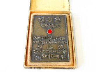 Reichsfachgruppe Deutsches Hundewesen, Plakette für...