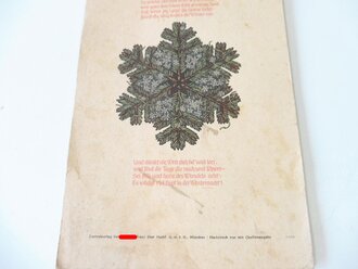 Vorweihnachten Ausgabe 1943, Kalender mit schöner zeichnerischer Gestaltung, Umschlag lose, ca. A5