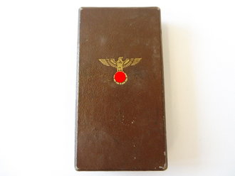 Etui zur NSDAP Dienstauszeichnung in bronze