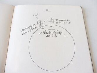 "Beschreibung des Kreiselkompasses" von Anschütz & Co Neumühlen-Dietrichsdorf datiert 1910 mit 80 Seiten