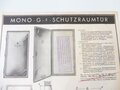 Werbeblatt der deutschen Metalltüren-Werke "Schutzraumtür", A4