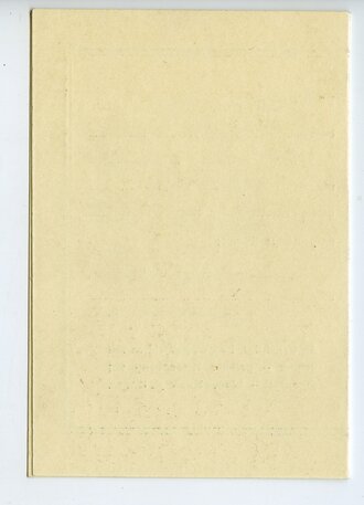 "Bund Freikorps Epp" Mitgliedskarte von 1934