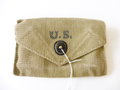 U.S. WWII, Pouch, First aid, M1924 dated 1942, with green Carlisle bandage