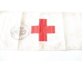 Armbinde Kaiserreich freiwillige Krankenpflege, angeschmutzt, sonst gut