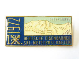 Abzeichen "Deutsche Eisenbahner Ski-Meisterschaft...