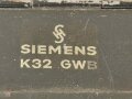 Luftwaffe Empfänger K32 GWB von Siemens. Zum Teil nachlackiert, Funktion nicht geprüft