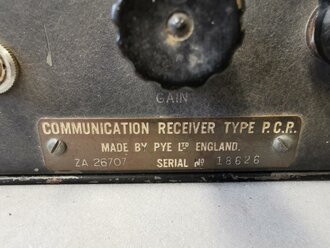 British Communication Receiver Type P.C.P., Made by Pye...