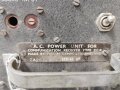 British WWII AC Power Unit for Communication Reveiver P.C.R. ZA26706 - Philips Electrical. Original paint, function not checked