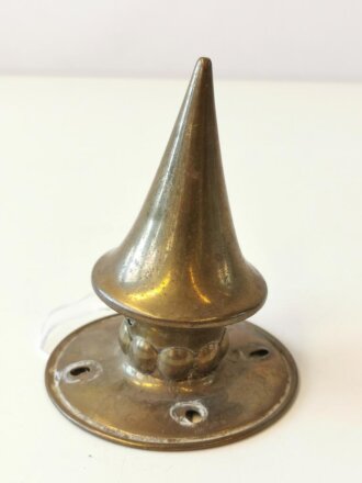 Spitze für eine Pickelhaube, Messing, nicht...