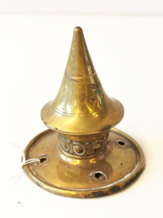 Spitze für eine Pickelhaube, Messing, nicht...