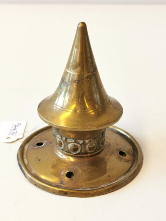 Spitze für eine Pickelhaube, Messing, nicht...