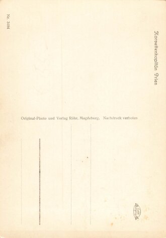 Röhr Fotopostkarte Ritterkreuzträger Korvettenkapitän Prien