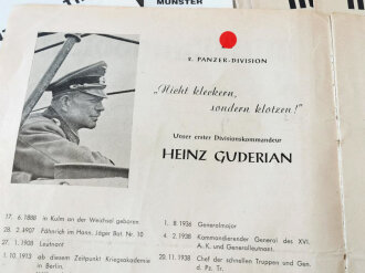 "Mitteilungsblatt Kameradschaft der Wiener Panzerdivision"  63 Ausgaben, zum Teil angeschmutzt