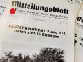 "Mitteilungsblatt Kameradschaft der Wiener Panzerdivision"  63 Ausgaben, zum Teil angeschmutzt