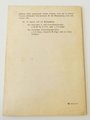 Merkblatt Nr. 25b/26 . Unter anderem " Aufklärung und Bekämpfung russischer Granatwerfer" vom 24.2.43 mit 36 Seiten