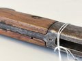 1.Weltkrieg, kurzes Seitengewehr M 1898 mit Sägerücken, preussisches Kammerstück von 1914