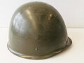 Polen, Stahlhelm Russiches Modell 1940  mit polnischem Innenfutter. Originallack, datiert 1965