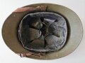 Frankreich 2.Weltkrieg, Stahlhelm Zivilschutz, original lackiert