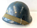 Großbritannien, Stahlhelm Modell MkIV "Police" Innenfutter datiert 1952. Originallack