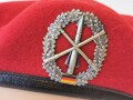 Bundeswehr Barett Heeresflugabwehrtruppe, ungetragen