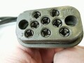 Bundeswehr Kabel für Headset Telemit Typ H 267, gebraucht, Funktion nicht geprüft