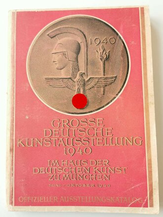 Große Deutsche Kunstausstellung 1940 im Haus der Deutschen Kunst München, Offizieller Ausstellungskatalog, A5