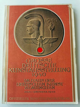 Große Deutsche Kunstausstellung 1940 im Haus der Deutschen Kunst München, Offizieller Ausstellungskatalog, A5