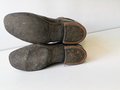 Paar Stiefel für Offiziere der Luftwaffe. Ungeschwärztes Paar, Sohlenlänge 28,5cm. Ungereinigt