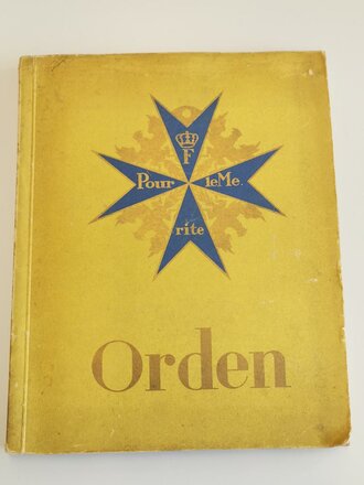 Sammelbilderalbum "Orden" - Eine Sammlung der bekanntesten deutschen Orden  und Ausszeichnungen, ca 70 Seiten, komplett