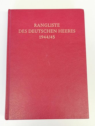 "Rangliste des Deutschen Heeres 1944/45", 408...
