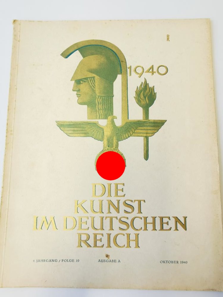 "Die Kunst im deutschen Reich" Grossformatiges Heft Folge